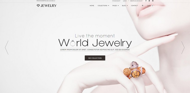 Jewelry   Shopify theme